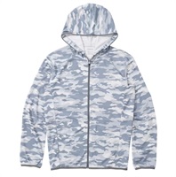 サンプロテクション　ジップアップ　グラフィックパーカー